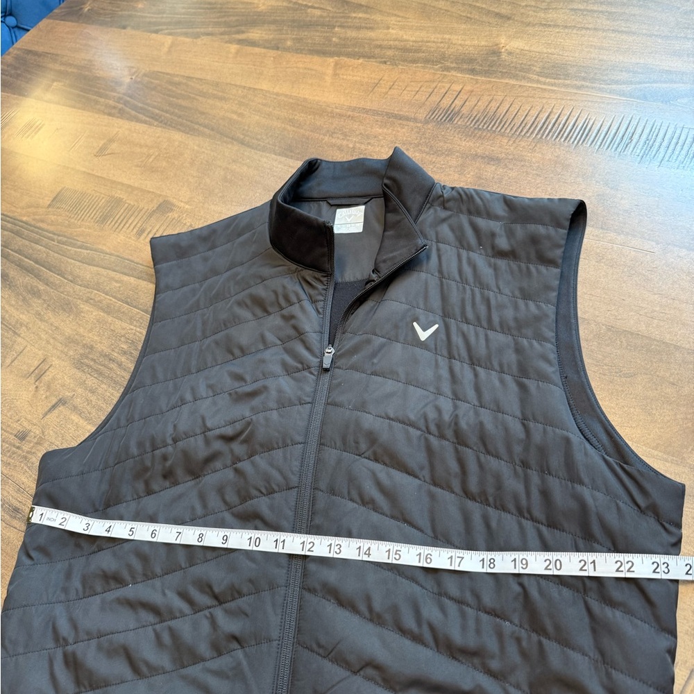 Callaway Men's Black Quilted Vest - Picture 5 of 5
